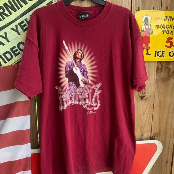 Vintage 2000 Jimmy Hendrix Zion T-shirt Size 2XL - Picture 1 of 7